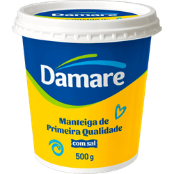 MANTEIGA DAMARE POTE 500G COM SAL 2